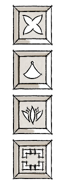 Decorative shutters sample cutout options two.
